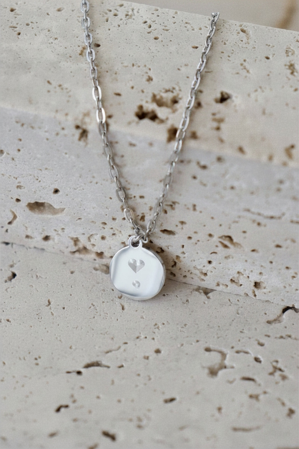 steun ketting zilver